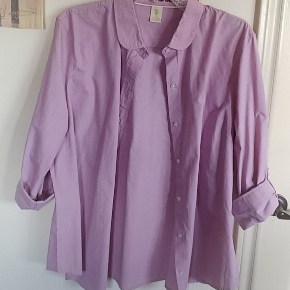 Ralph Lauren button up womens shirt